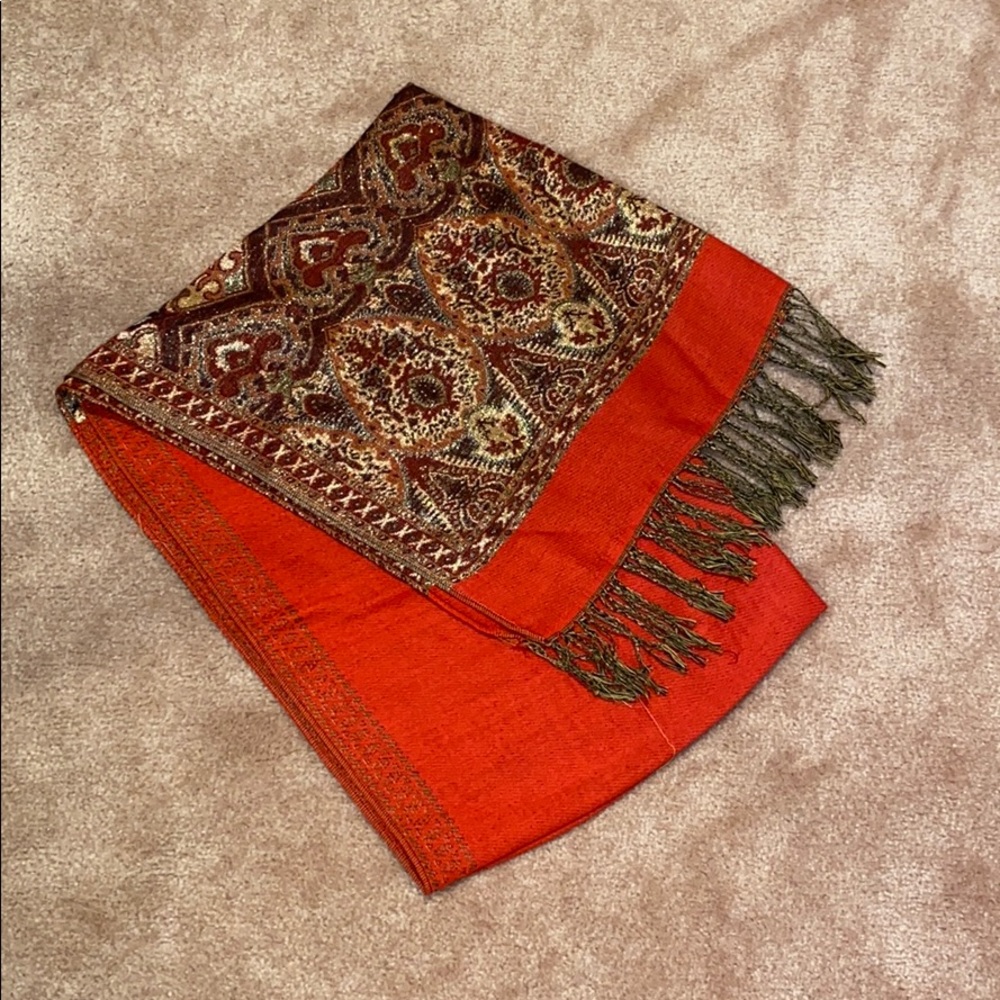 Red scarf